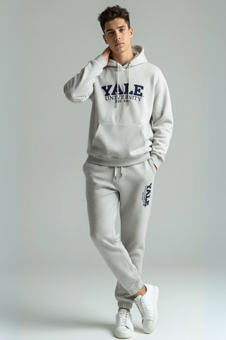 Grey Yale Hoodie & Jogger Set