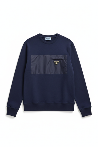 Navy Tech Sweatshirt & Jogger Set