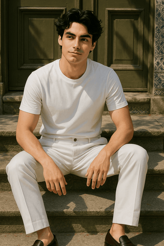 Classic White T-Shirt - Regular Fit for Timeless Style - Ecowears.pk