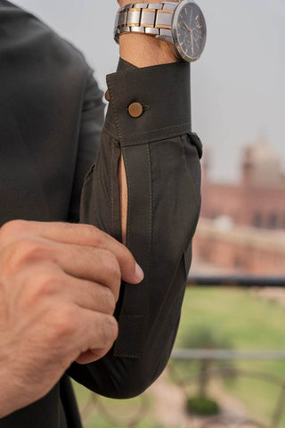 Elegant Dark Green Kurta – A Perfect Choice for Stylish and Comfortable Traditional Wear - Ecowears.pk