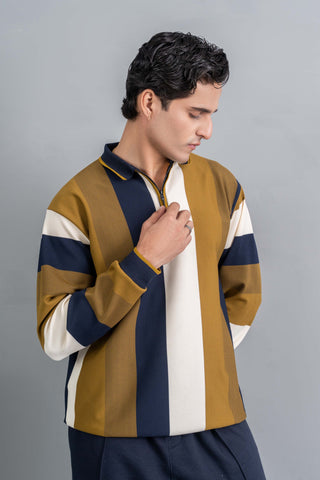 Retro Stripe Sweatshirt