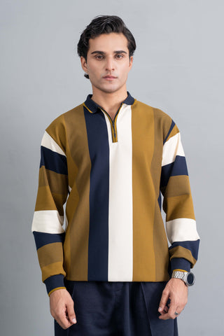 Retro Stripe Sweatshirt