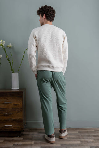 Mint Fleece Sweat & Pant Set