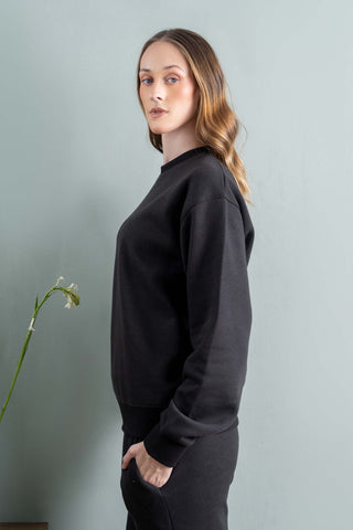 Black Essential Sweatshirt