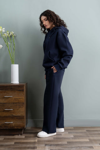 Navy Fleece Tracksuit