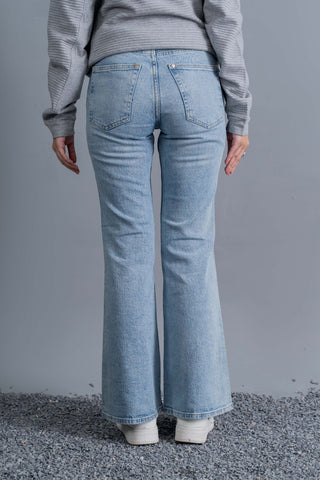 Sky Fade Flare Denim