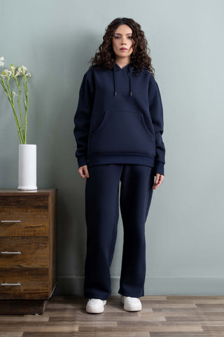 Navy Fleece Tracksuit