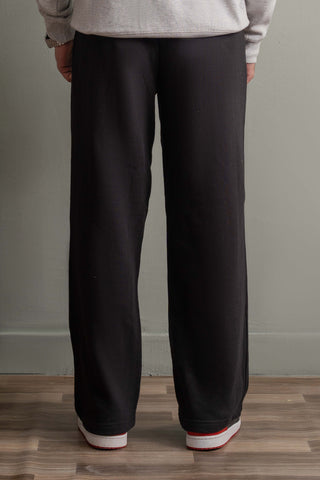 Noir Relaxed-Fit Trousers - Black