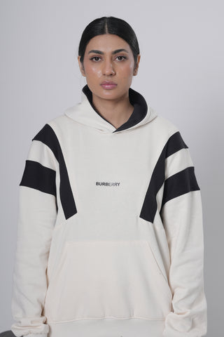 Off-White & Black Block Hoodie