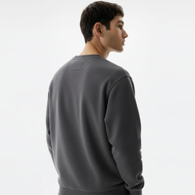 Classic Crewneck Sweatshirt – Charcoal Grey