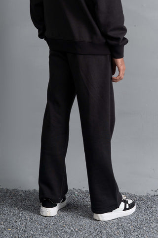 Black Essential Hoodie Set