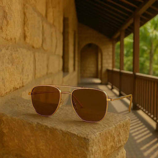 1219-RE Aviator Sunglasses Ecowears.pk Sunglasses