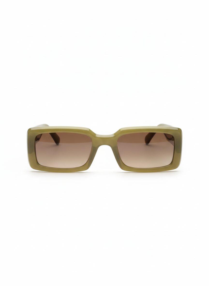 Olive Glaze Rectangles