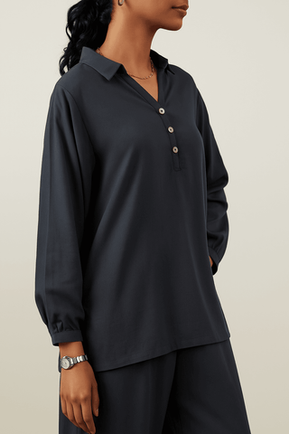 Zinc Grey Co-ord Set for Effortless Style and Comfort - Ecowears.pk