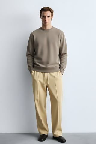 Relaxed Fit Trouser - Beige Edition