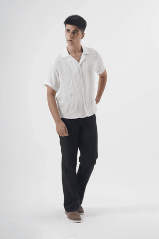 Midnight Black Straight-Leg Jeans – Effortlessly Cool - Ecowears.pk