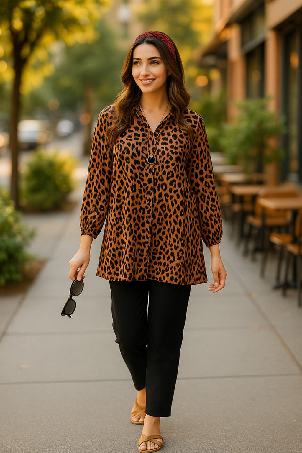 Ebon Luxe Cheetah Set