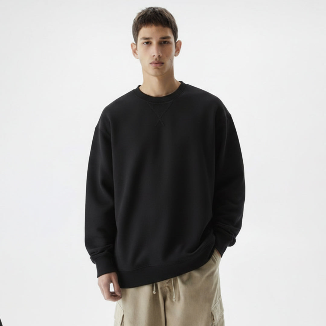 Everyday Essential Sweatshirt – Black