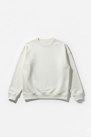 Minimal Cream Tracksuit