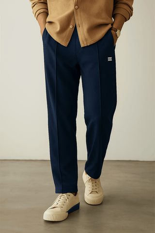 Midnight Navy Premium Trouser – Sleek Comfort and Timeless Style - Ecowears.pk