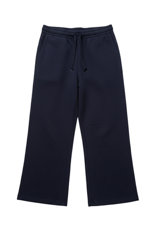 Navy Cotton Lounge Trousers