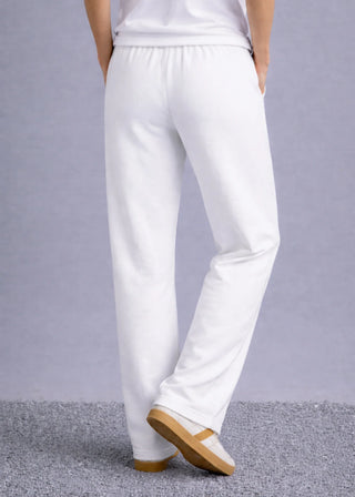 Premium White Relaxed Fit Trouser Ecowears Store