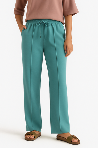 Cloud Mist Relaxed Trousers