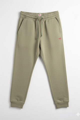 Olive Fleece Hoodie Tracksuit