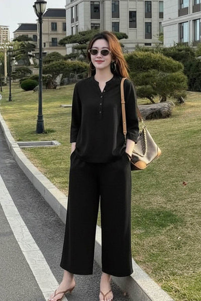 Black Premium Co-ord Set - Ecowears.pk