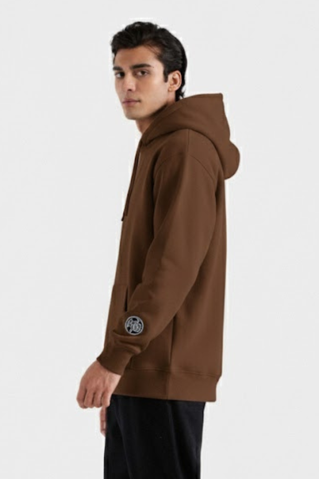 Classic Brown Fleece Hoodie