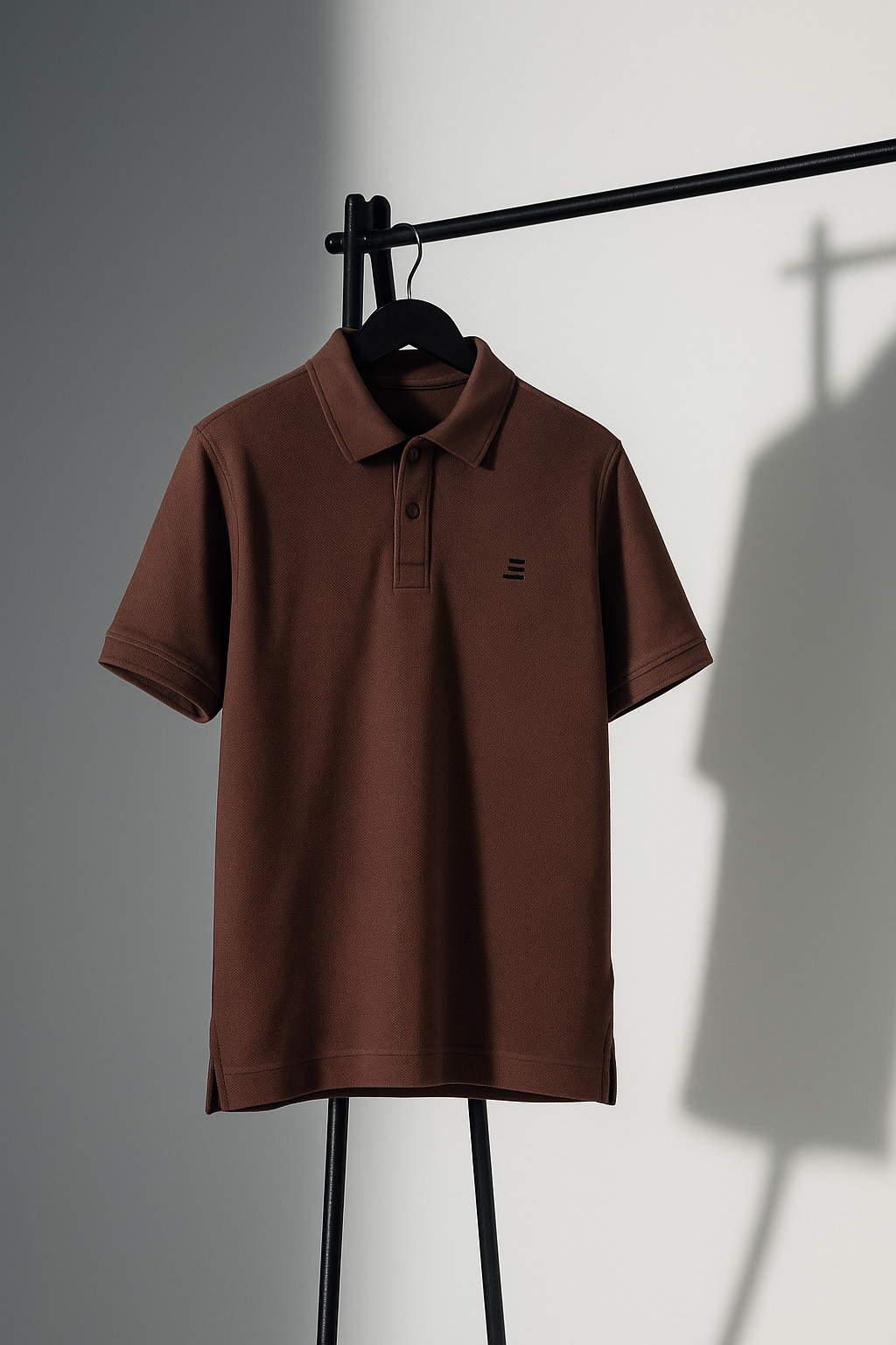 Coffee Brown Polo Shirt – Refined Style