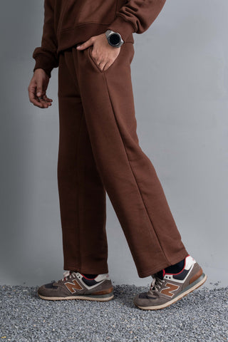 Brown Essential Sweat Set