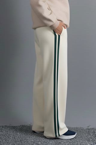 Ivory Line Track Trouser
