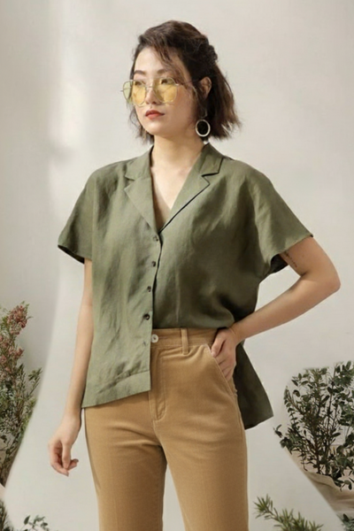 Women’s Camel Brown Corduroy Wide-Leg Pants