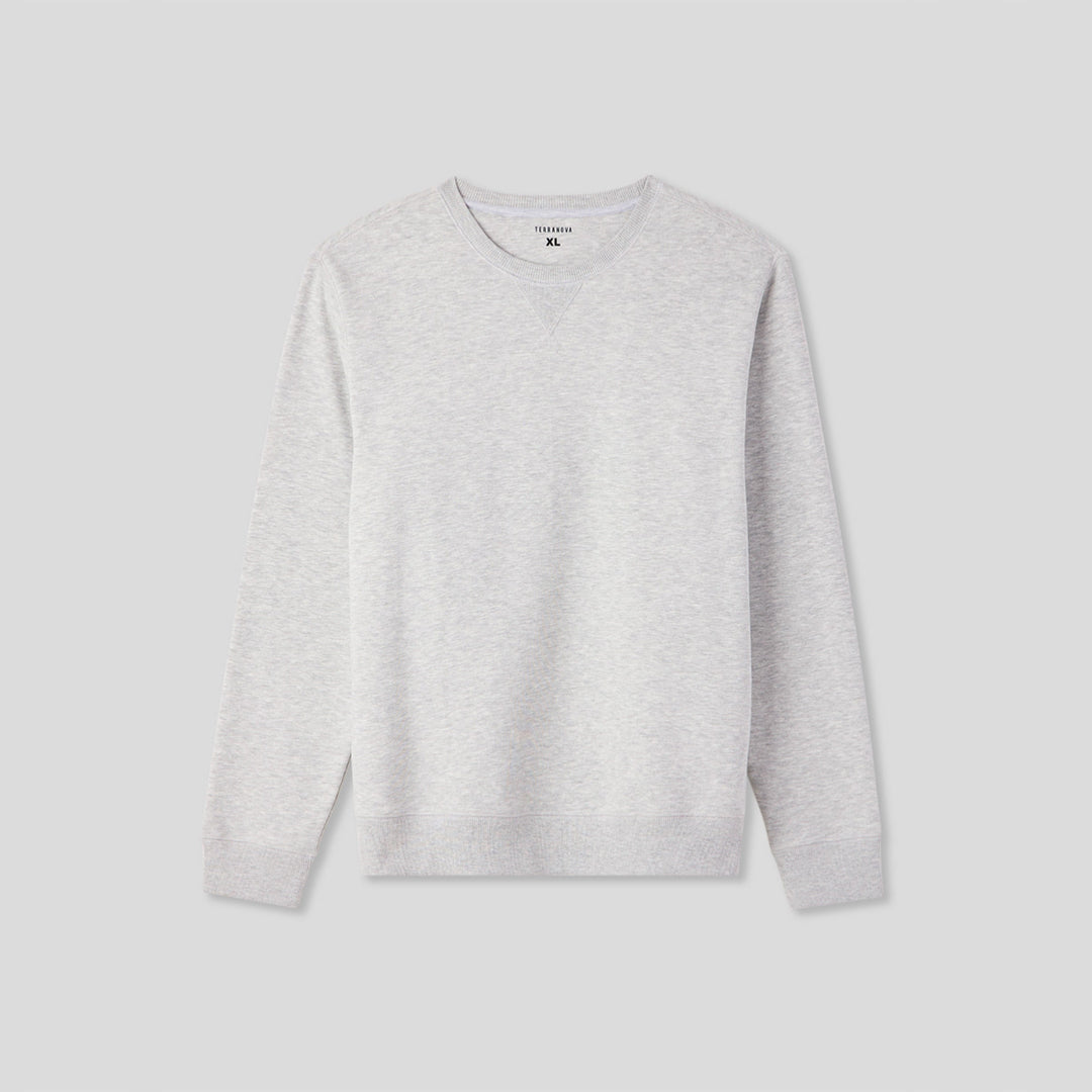 Classic Crewneck Sweatshirt – Light Grey