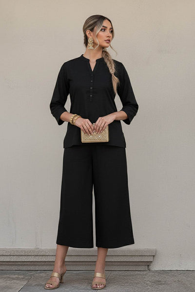 Black Premium Co-ord Set - Ecowears.pk