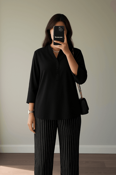 Black Eclipse Co-ord Set - Ecowears.pk