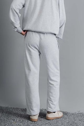 Grey Straight Fit Trouser