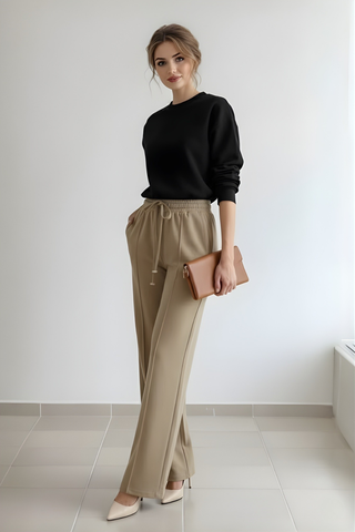 Nomad Luxe Trouser - Soft Stretch Wide-Leg Fit for Ultimate Comfort