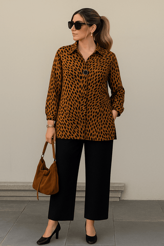 Ebon Luxe Cheetah Set - Ecowears.pk