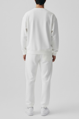 Minimal Cream Tracksuit