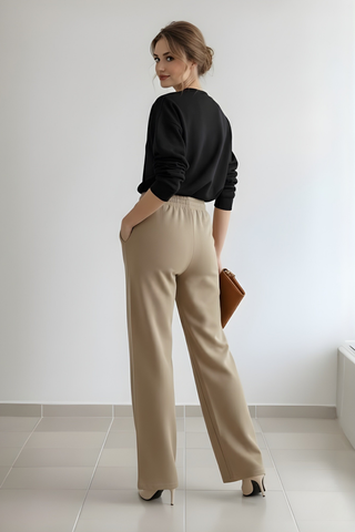 Nomad Luxe Trouser - Soft Stretch Wide-Leg Fit for Ultimate Comfort