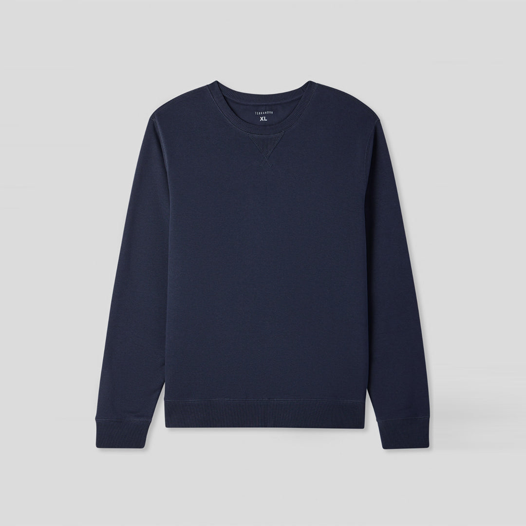 Classic Crewneck Sweatshirt – Navy