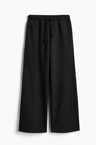 Noir Relaxed-Fit Trousers - Black
