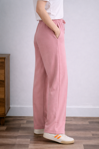Blush Pink Trouser - Stylish Straight-Leg Design for Every Occasion