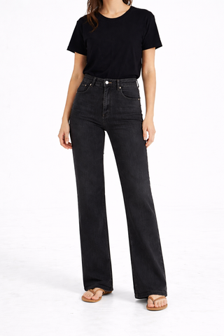 Sky Fade Flare Denim