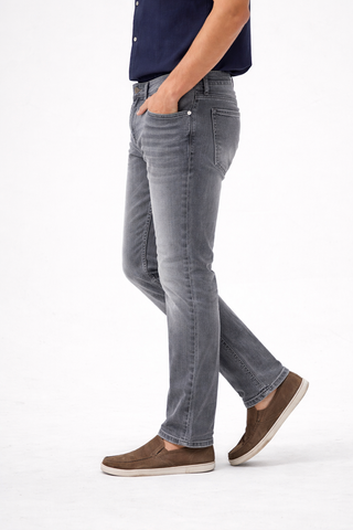 Vintage Smoke Grey Slim Fit Jeans