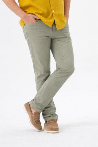 Sage Ease Slim Fit Trousers