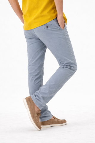 Skyline Blue Slim Fit Pant