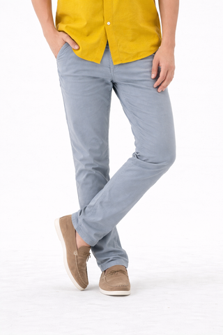 Skyline Blue Slim Fit Pant